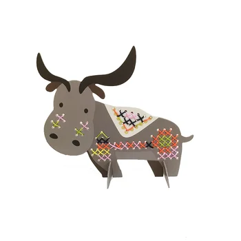 Belajar Mainan Lucu Hewan Mainan Pendidikan Anak Diy Dome Cross