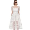 2019 Spring Summer Self Portrait SP 22 Season New Design Sling Ladies Woman White Long Lace Long Dress