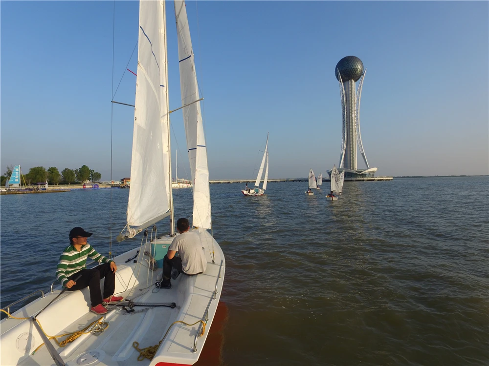 
5M Small Boats Inflatable Sailing Boat China 