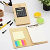 calculator notepad notebook set with pen