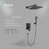 New design square head shower massage body jets bathroom shower set column