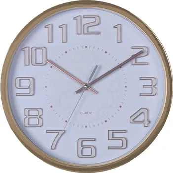 wall clock with luminous hands