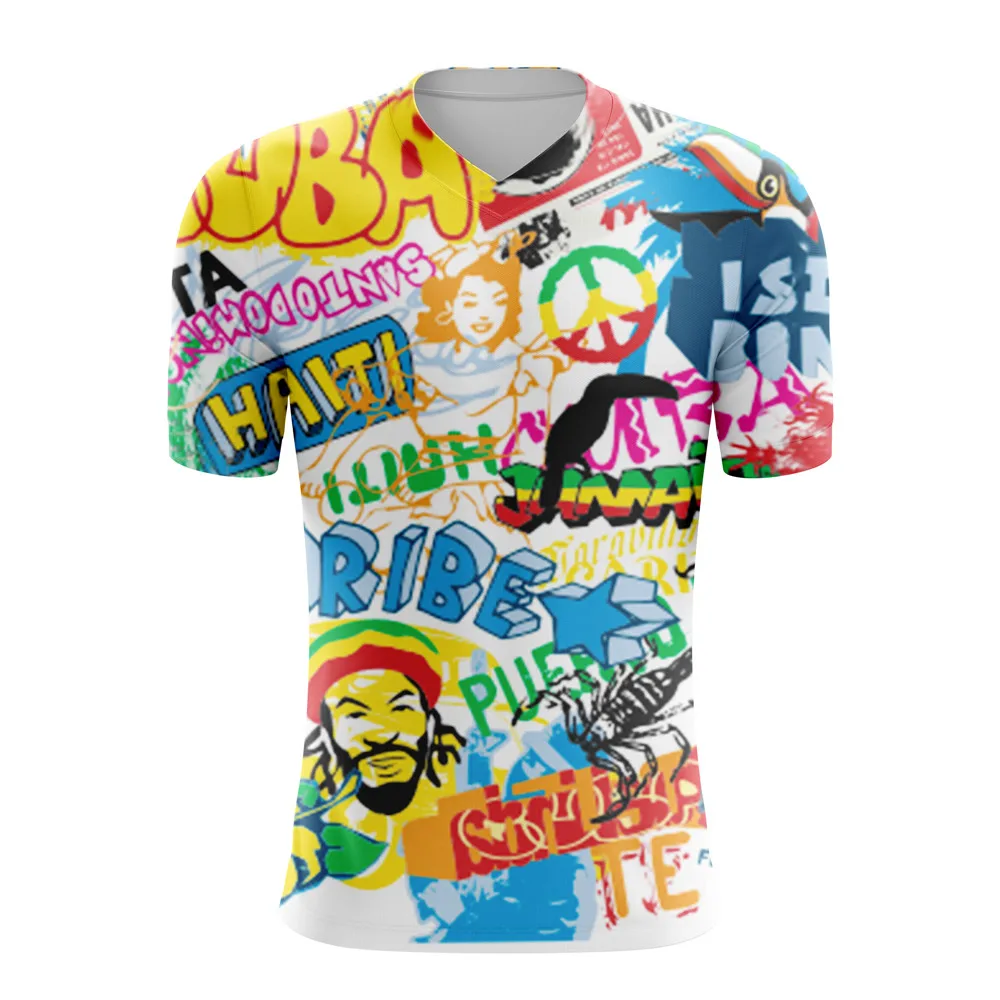 

13 years sportswear supplier men quick dry polyester custom dye sublimation t shirt custom 3d printing t shirt