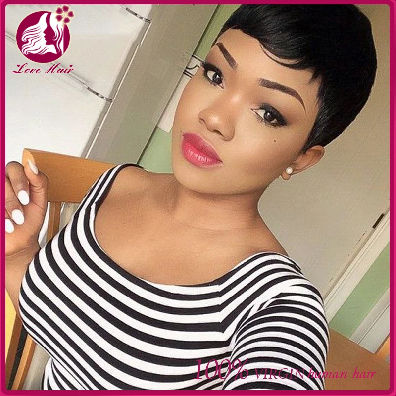 

7a grade short 100% human hair bob wigs for black women color african american bob cut wigs free shipping, N/a