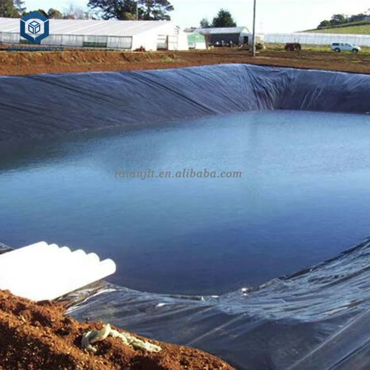 
500micron Thickness Geomembrane Sheeting Pond Liner 