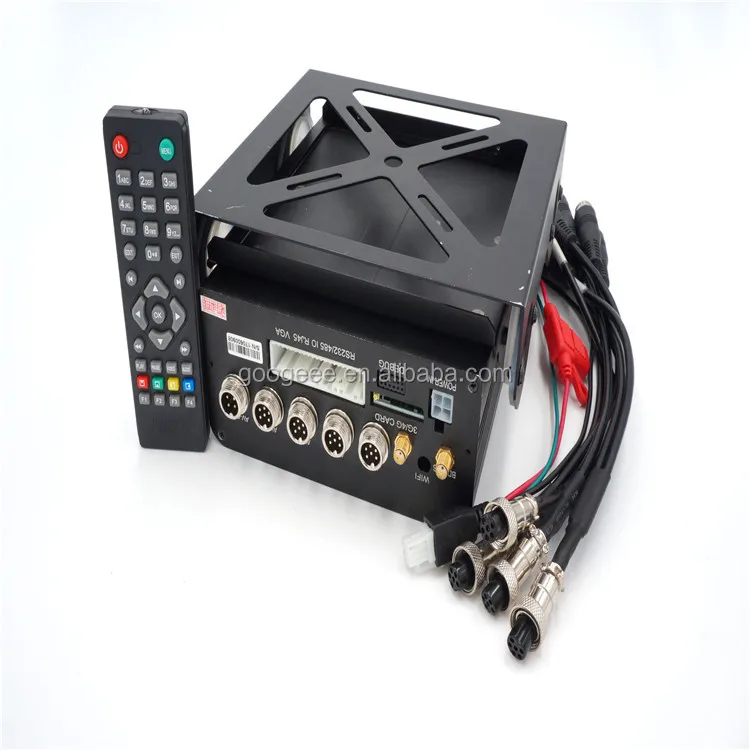 
2018 H.264 Car Mobile DVR 4-CH HDD Monitoring Compression MDVR 