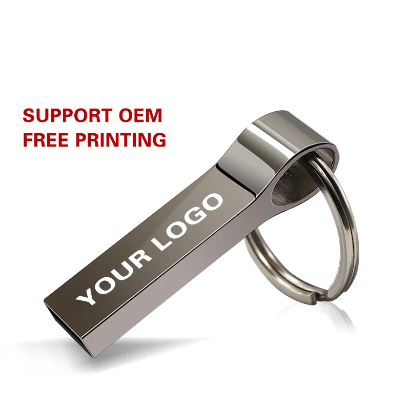 

100% Tested metal usb Flash 2.0 usb 16gb 8gb memory stick usb pendrive 32gb with key ring waterproof high quality u disk