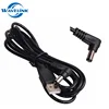 USB 2.0 A Male To 90 Degree Right Angle 5.5 * 2.5 mm Male Power Charging Cable