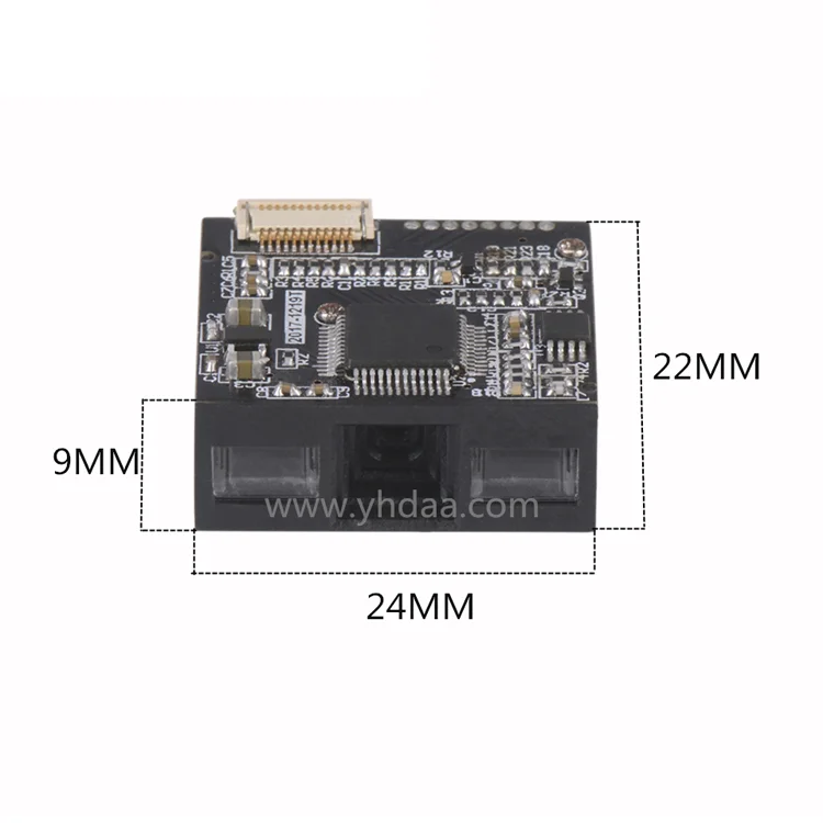 

1D CCD Barcode Scanner Engine Multiple Interfaces Scan Module for Supermarket Storage Cabinet