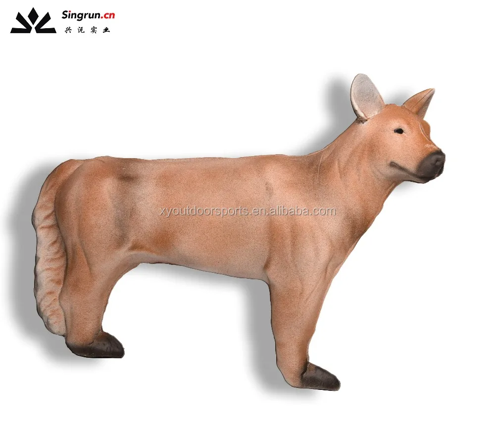 
3D wolf animal archery target shooting, Meas.73*18*55cm 