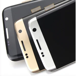 Wholesale price Super AMOLED For Samsung galaxy s6 edge, LCD display for Samsung s6 edge