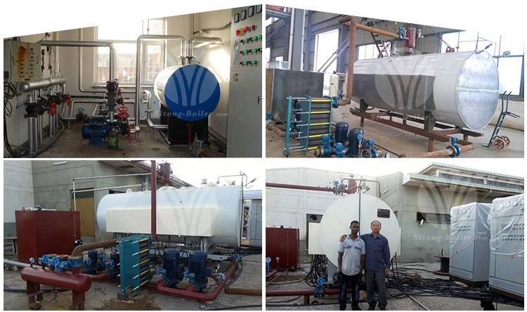 site of Industrial 3 ton 4 ton per hour Electric Steam Boilers Price
