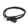 PSE approval HVCTF 3x 0.75mm2 3 plug power cord