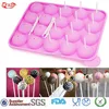 Lollipop 20 Free Stickers Cake Pops Pan BPA Free Cake Decoration Silicone Cake Forms