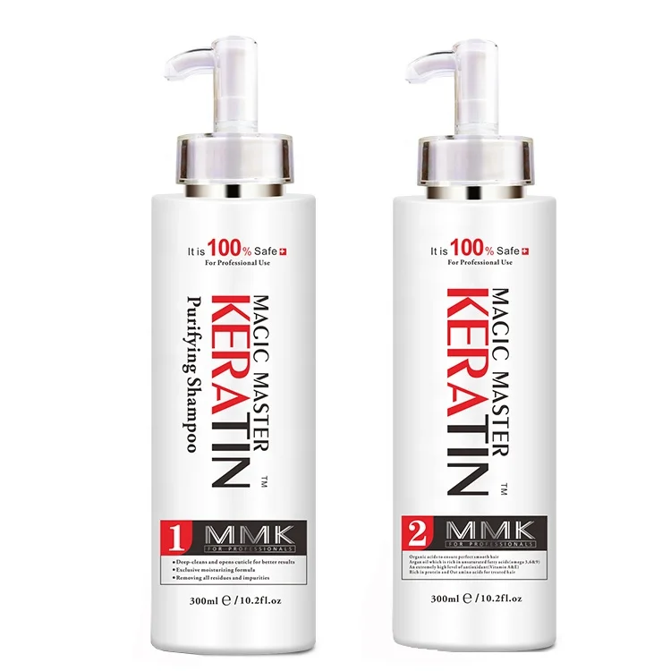 

1000ml Private Label Formaldehyde Free MMK Brazilian Keratin Hair Protein Treatment For Damaged Hair