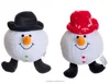 snow ball emoji plush doll/snow ball expression toy/stuffed snow ball toy for kids