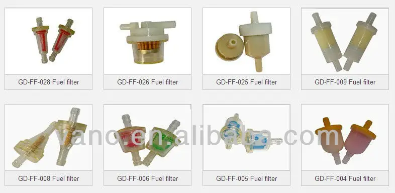 Nyron Plastic Motorcycle Fuel Filter