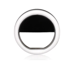 Rechargeable 3 Level LED Ring Light Phone Photography
