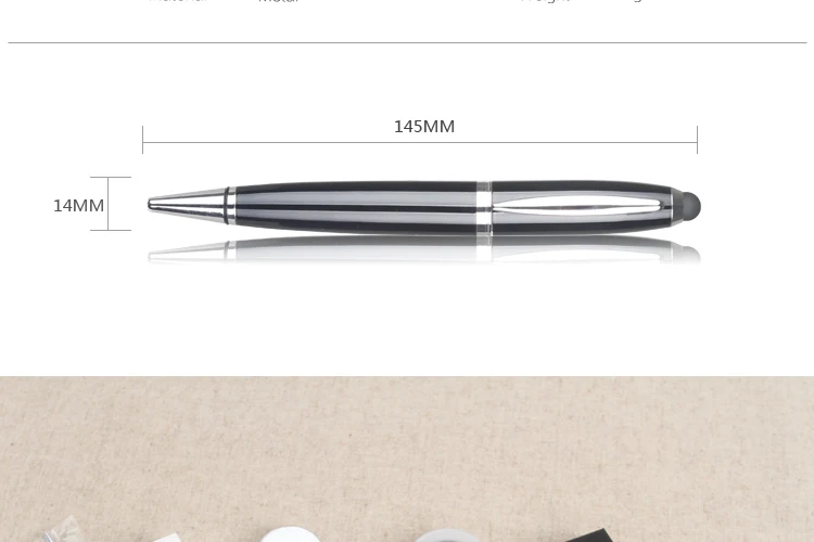 Custom gifts metal Pen Shape memory flash usb 3.0 thumb drive 32gb 64gb 128gb with logo - ANKUX.COM