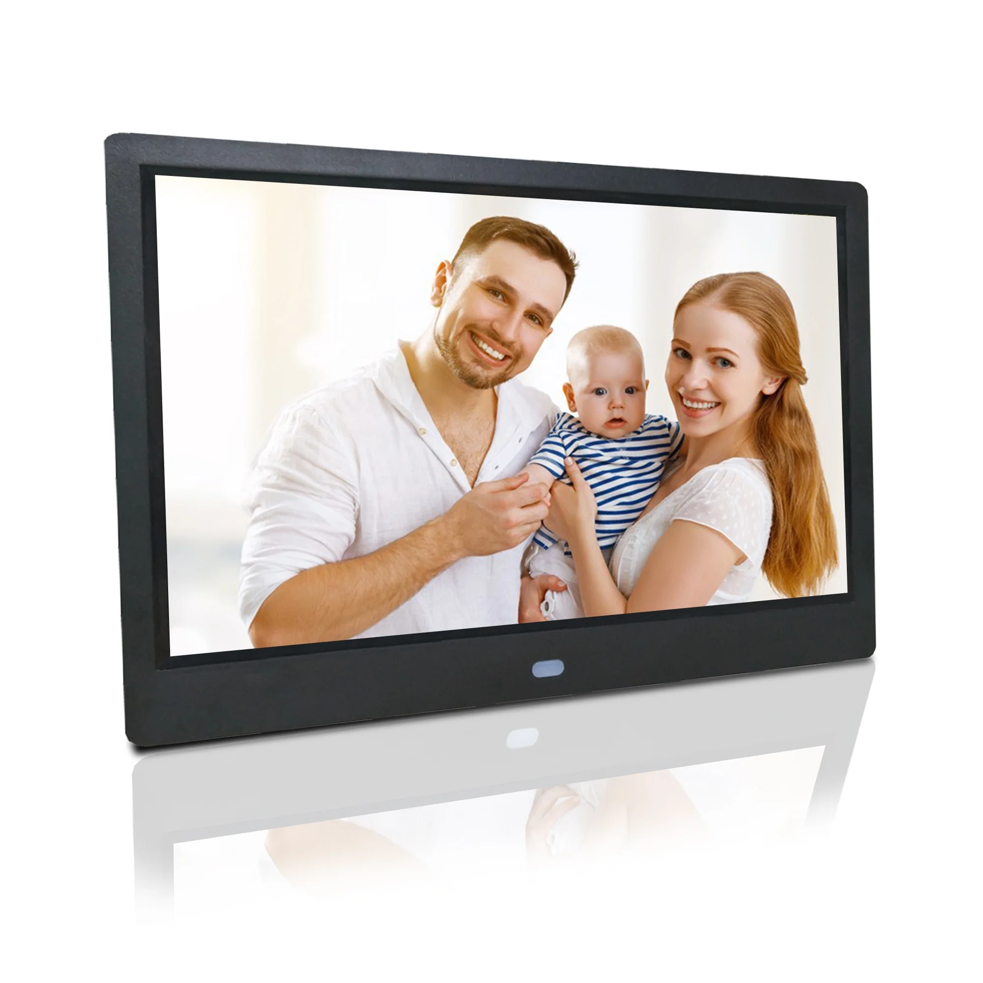 

10 inch IPS full viewing angle digital album digital photo frame support HD video music picture and calendar advertising machine