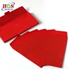 Elegant Custom Design Red Packet Envelope Lucky Red Wedding Chinese Luck Red New Year Money Envelope