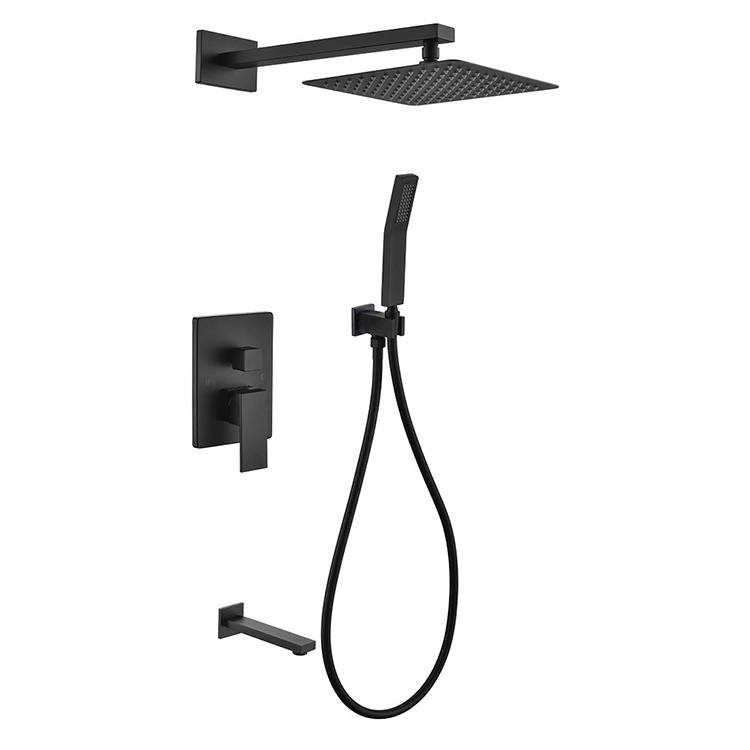 Black Shower Mixer
