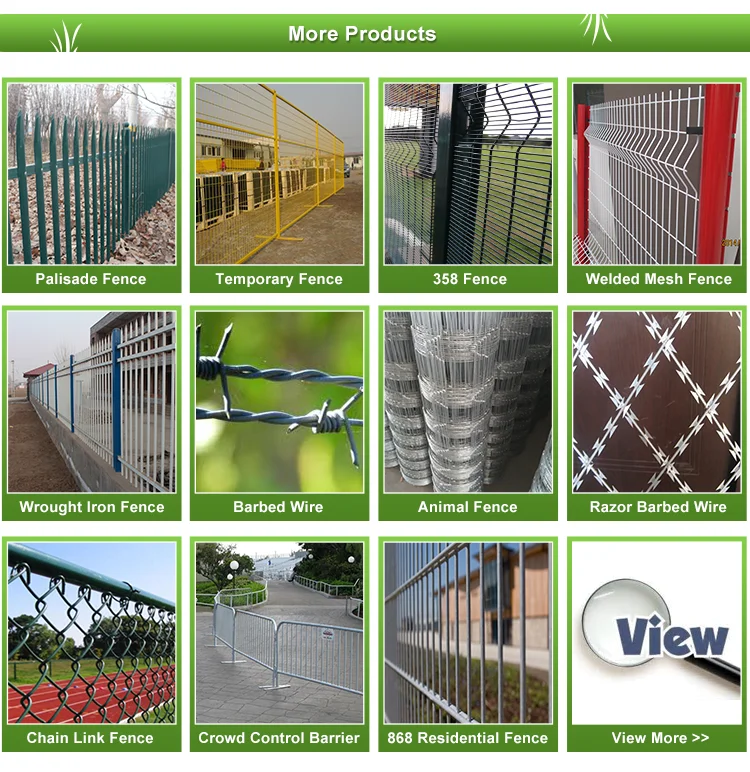 Double Wire Mesh Wrought Iron Style Fence - Buy Double Wire Mesh ...