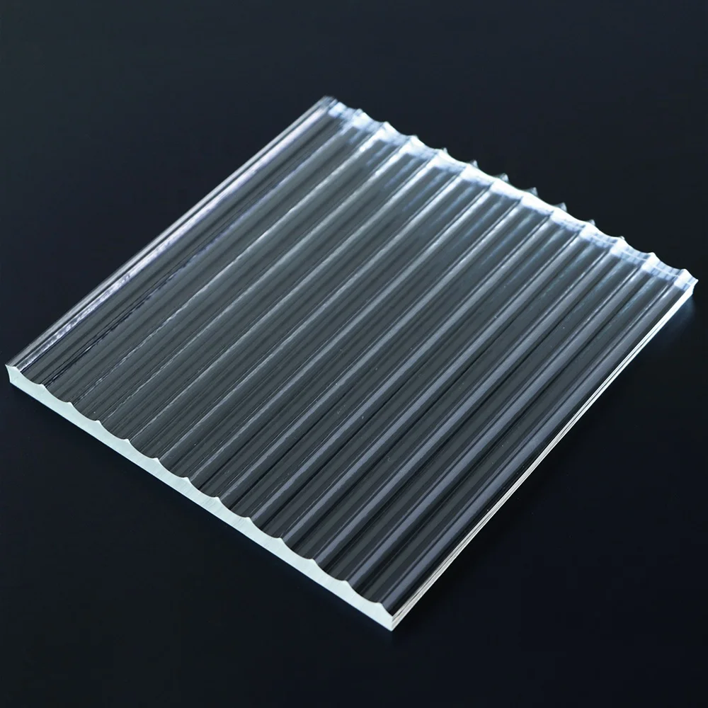 8mm Ultra Clear Tempered Fluted Glass Panels For Office Partition Buy