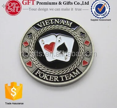 
Free digital artwork design high quality Custom enamel metal poker chip coin 