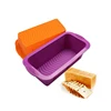 Rectangle loaf toast silicone pastry bread baking mold