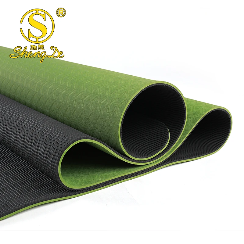 

Outdoor fitness sustainable eco friendly products yoga mat for body building, Customized color