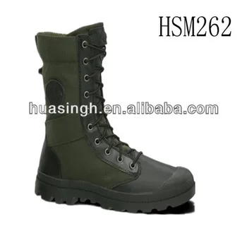 canvas boots military