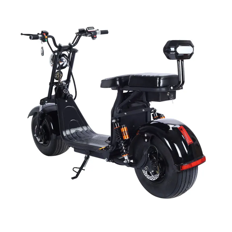 

2019 new EEC electric scooter 1000-1500W, dual battery 12ah,20ah citycoco