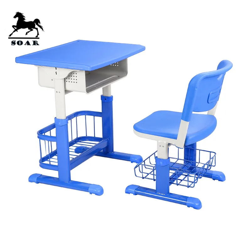 
New classroom desk and chairs / School library furniture / University lecture room table and chair 