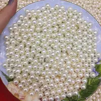 

Cream, off white, black, hemitte 4mm 5mm 6mm 8mm pearls for ABS plastic pearl press machine cheap price for garment decoration