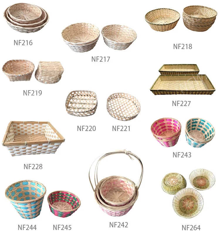 Ecofriendly Hand Woven Bamboo Fruit Basket With Net Cover Buy Bamboo