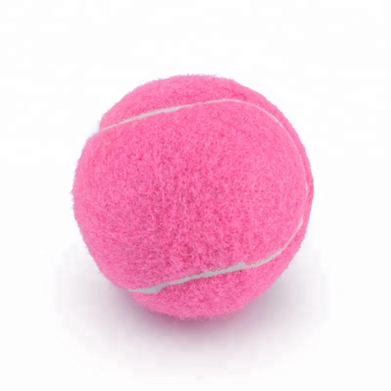 

Custom logo rebound 90-100cm pink promotion tennis ball