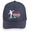 Custom embroidery 6 panel baseball smooth light weight tech golf cap