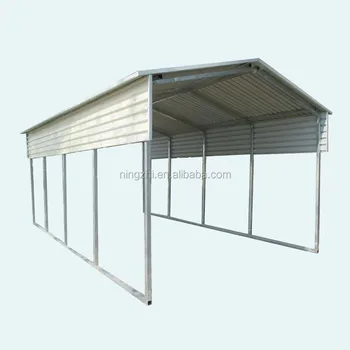 3 3 6 2 6m Prefab Metal Carport For Three Cars Outdoor Carport In