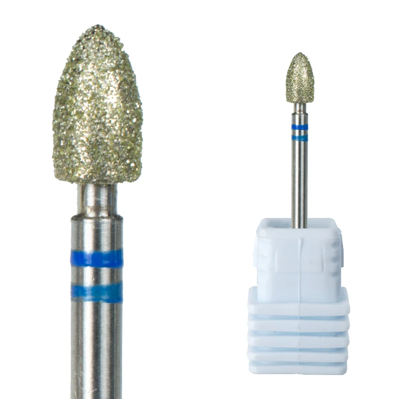 

Diamond Nail Drill Bit Special Nails Art Tool 3/32 Pedicure Kit, Silver