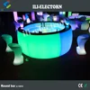 beautiful led full circle glowing portable bar for indoor or outdoor