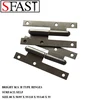 BRIGHT M.S. H TYPE HEAVY DUTY HINGES W/OUT SCREWS