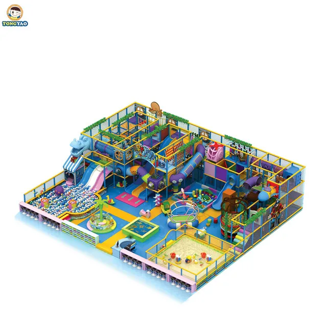 Children Commercial Indoor Playground Big Slide For Sale,Soft Play