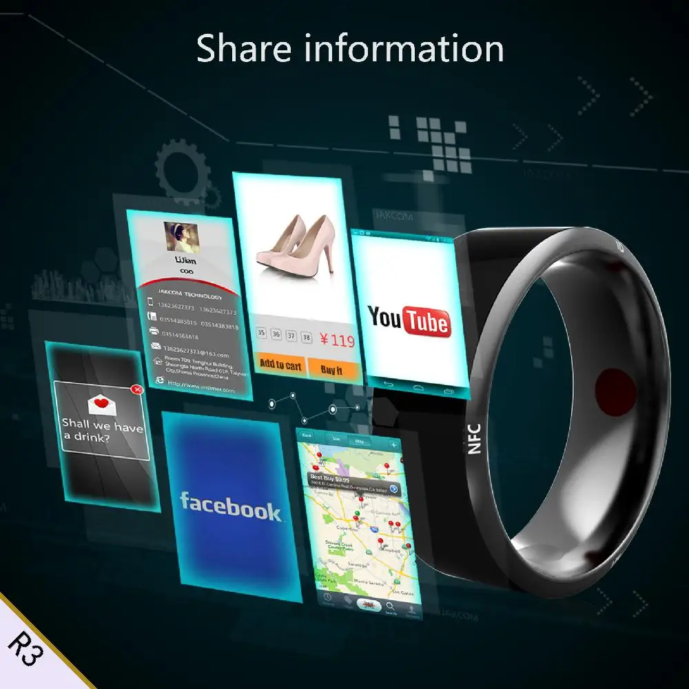 
Jakcom R3 Smart Ring New Product Of Home Appliances Stocks Like Zebra Napkins Customer Return Pallets Islamabad 