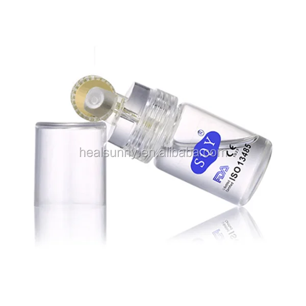 

Titanium Gold 0.25 mm 0.5mm Nano Micro Needle Dermal Stamp Dermaroller Rolling System Microneedle Derma Roller