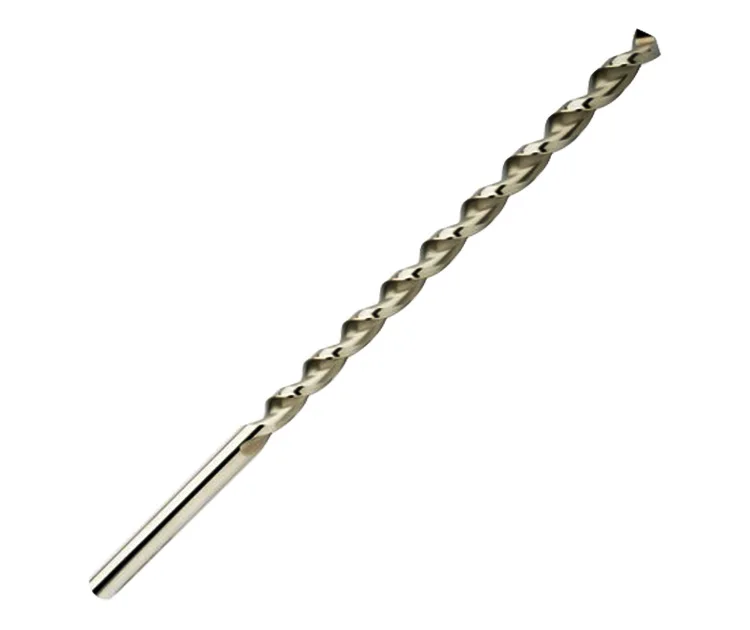 DIN1869 Heavy Duty Parabolic Flute Deep Hole Drilling HSS Extra Long Drill Bit for Metal