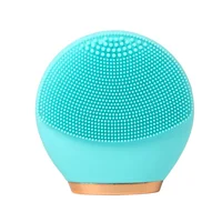 

Waterproof Electric 2 in 1 Silicone Facial cleansing brush For face Deep Cleaning brush AE-617A