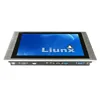Latest Flat Screen Design Capacitive Touch Surface Silvery Brushed Desk Top Computer