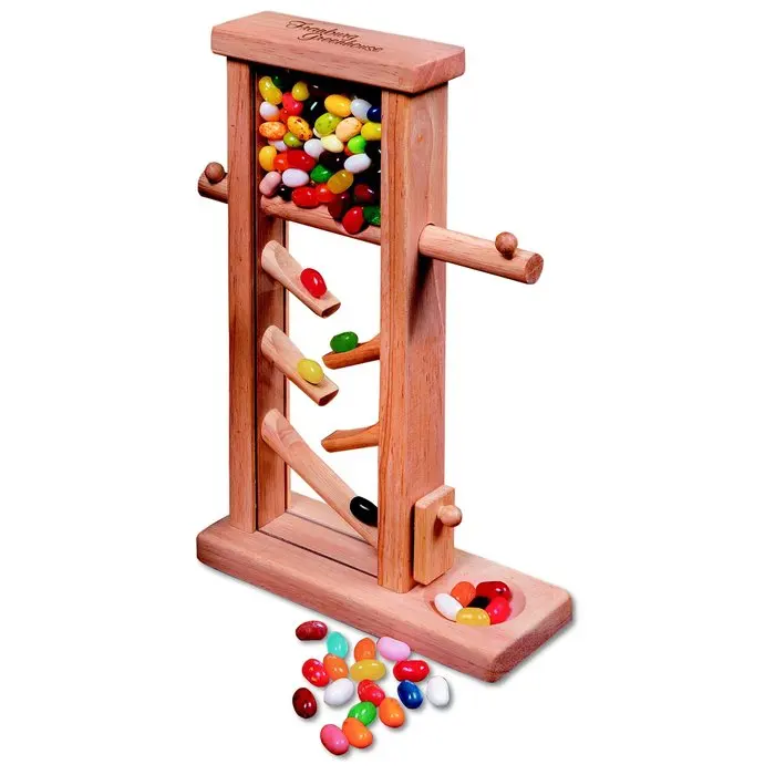 wooden candy dispenser