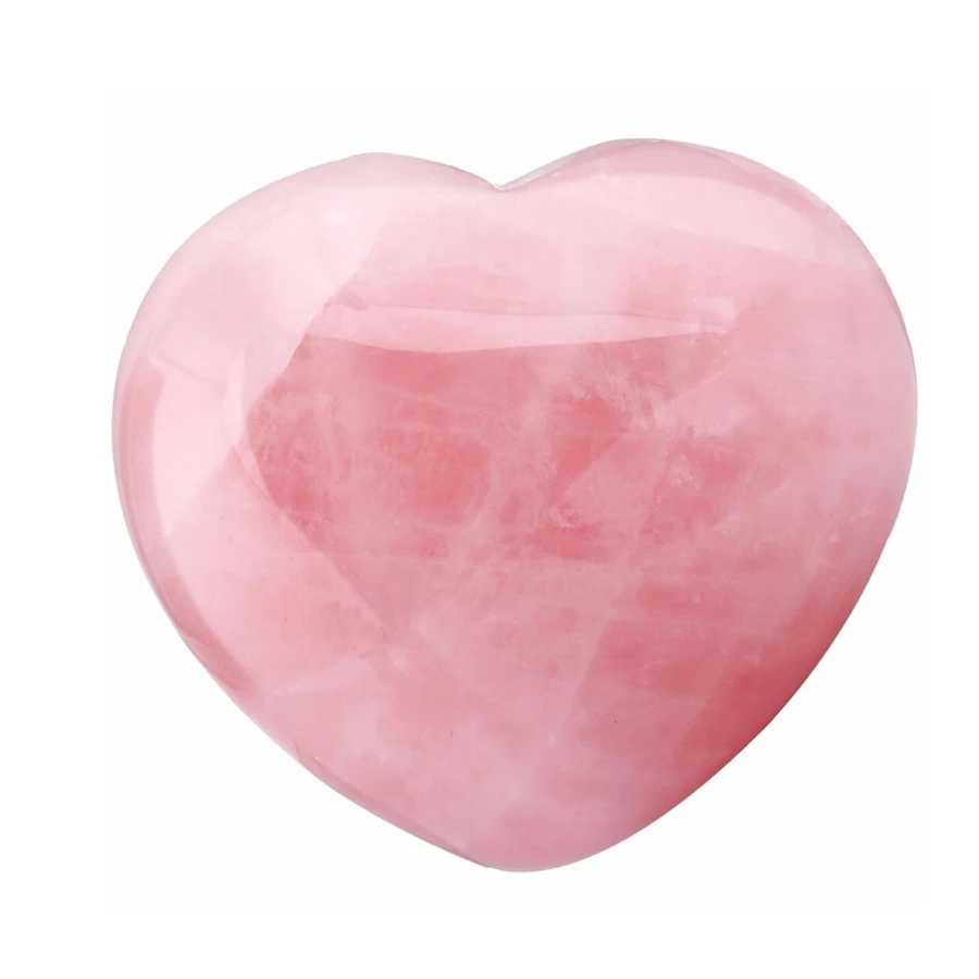 rose heart quartz